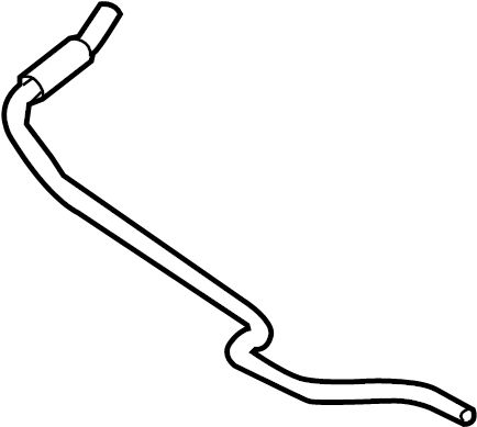View 1626121060 Hose. Water BY - Passenger. Drive Motor Inverter Radiator. Engine Coolant.  Full-Sized Product Image