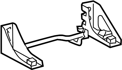 View 1666521010 Drive Motor Inverter Coolant Reservoir Bracket Full-Sized Product Image