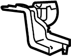 View 8868847100 A/C Compressor Bracket Full-Sized Product Image