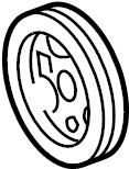View 1340721040 Engine Crankshaft Pulley Full-Sized Product Image