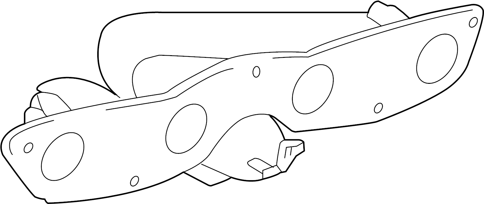 View 1714121120 Exhaust Manifold Full-Sized Product Image
