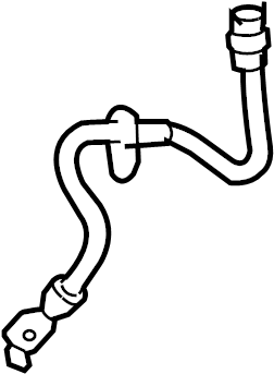 View 9094702F17 Brake Hydraulic Hose Full-Sized Product Image
