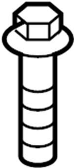 View 90119A0084 Rack and Pinion Bolt Full-Sized Product Image