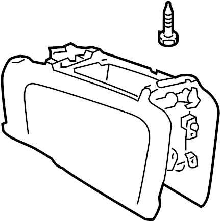 View 5890147030E0 Center Console (Front, Rear) Full-Sized Product Image