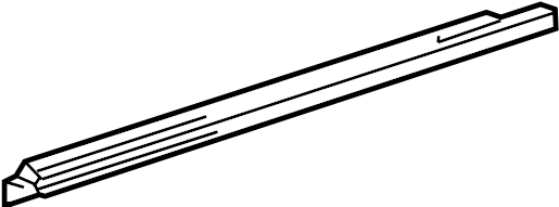 View 7572047010 Door Window Belt Weatherstrip (Front) Full-Sized Product Image