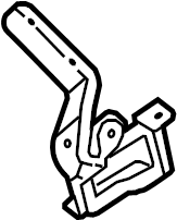 View 5342047070 Hood Hinge (Left, Front) Full-Sized Product Image
