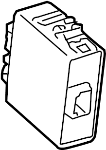 View 8976947030 Tire Pressure Monitoring System (TPMS) Control Module Full-Sized Product Image