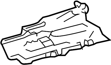 View 5560647020 Instrument Panel Cover (Rear) Full-Sized Product Image
