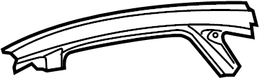 View 6121847010 Roof Side Rail Full-Sized Product Image