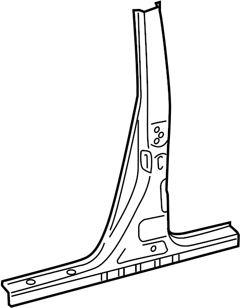 View 6131147030 Body B-Pillar and Rocker Panel Full-Sized Product Image