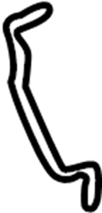 View 6931147040 Door Lock Operating Rod (Front) Full-Sized Product Image