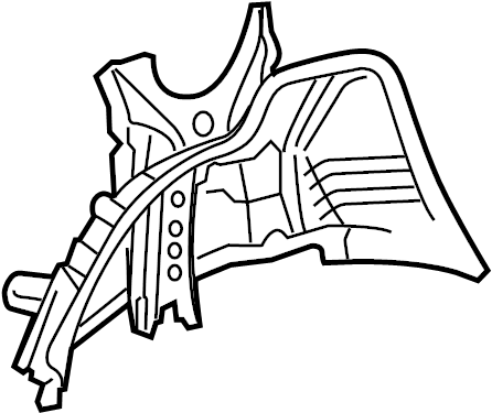View 6160747080 Wheel Housing Side Panel Full-Sized Product Image