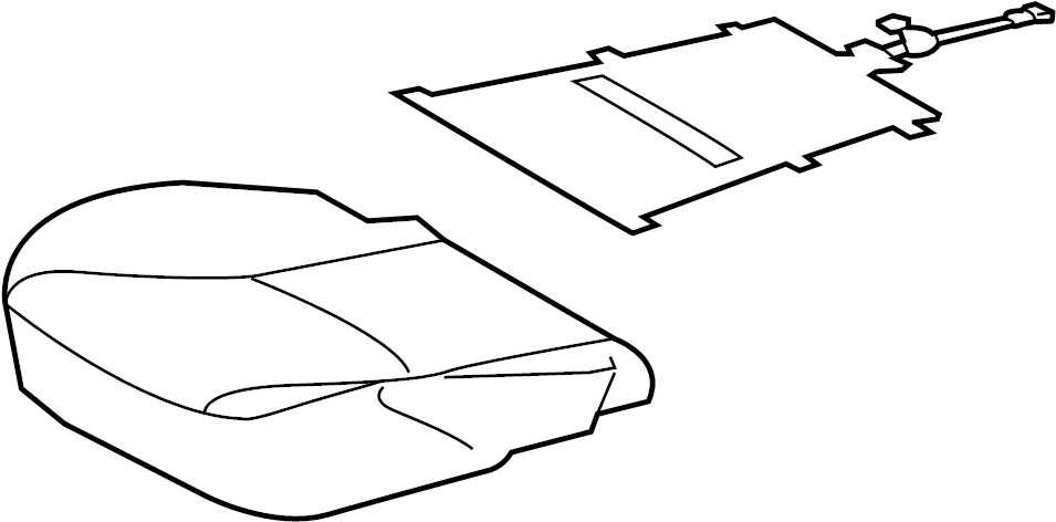 View 7107147232G4 Seat Cover (Front) Full-Sized Product Image