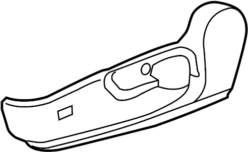 View 7181247100G0 Seat Trim Panel (Front) Full-Sized Product Image