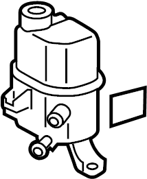 View G92A047011 Drive Motor Inverter Coolant Reservoir Full-Sized Product Image