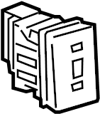 View 8449028030 Parking Aid Switch Full-Sized Product Image