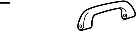 View 7461002071B0 Interior Grab Bar Full-Sized Product Image