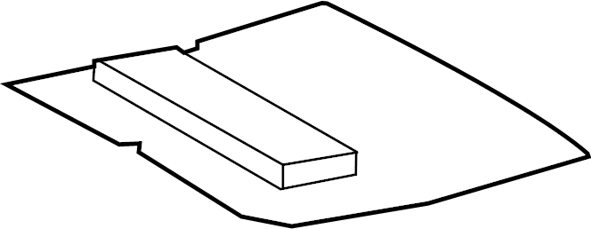 View 6334447020 Roof Insulator (Rear) Full-Sized Product Image