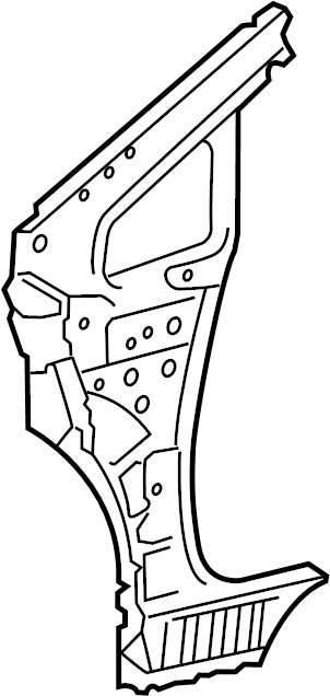 View 6102447070 Body A-Pillar (Front) Full-Sized Product Image