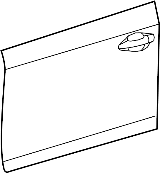 View 6711247040 Door Outer Panel (Front) Full-Sized Product Image