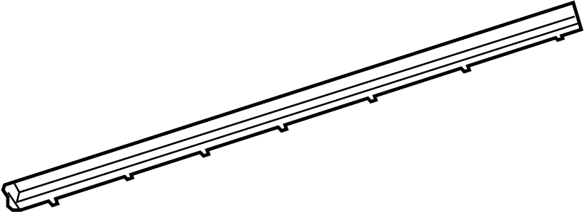 View 6817247050 Door Window Belt Weatherstrip (Front) Full-Sized Product Image