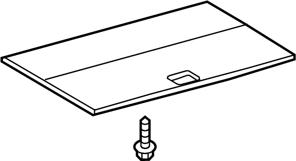 View 5841047020E2 Spare Tire Compartment Cover Full-Sized Product Image