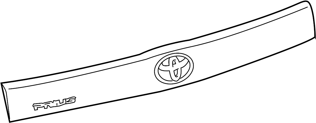 View 7680147140H1 Liftgate Finish Panel Full-Sized Product Image