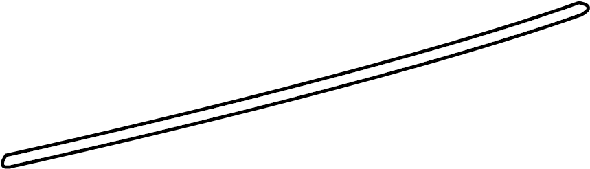 View 7557547040 Liftgate Reveal Molding (Lower) Full-Sized Product Image