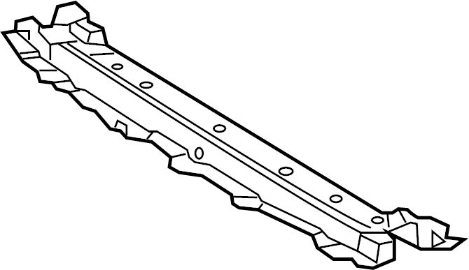 View 5302852091 Radiator Support Tie Bar (Lower) Full-Sized Product Image