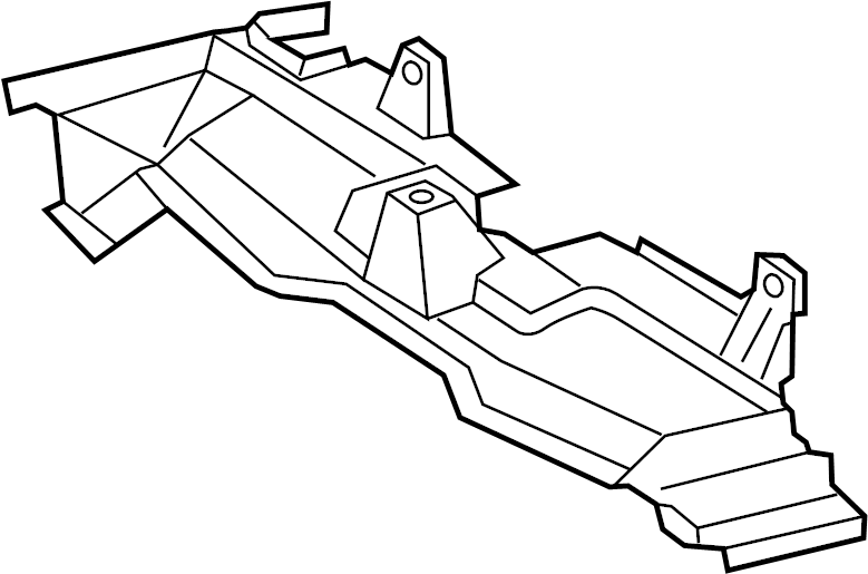View 5328952080 Radiator Support Access Cover (Upper) Full-Sized Product Image