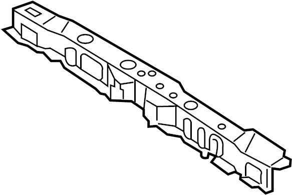 View 5320552160 Radiator Support Tie Bar (Upper) Full-Sized Product Image