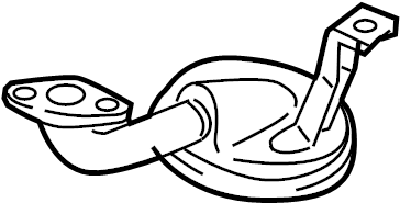 View 1510421022 Oil. Pump. Tube. Strainer. Pickup. Pick - UP. SUB - Assembly, O. Engine and Screen.  Full-Sized Product Image
