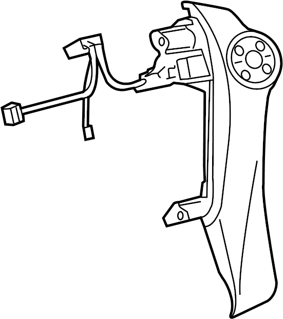 View 8424447081B0 Steering Wheel Radio Controls Full-Sized Product Image