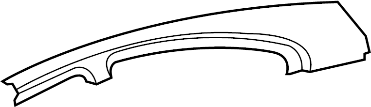 View 6121352221 Roof Side Rail Full-Sized Product Image