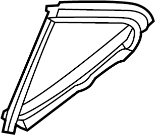 View 6818852110 Vent Window Weatherstrip (Rear) Full-Sized Product Image