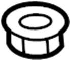 View 9008018061 Liftgate Hinge Nut Full-Sized Product Image