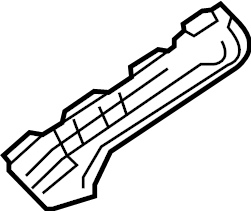 View 5257652160 Bumper Guide (Rear, Lower) Full-Sized Product Image