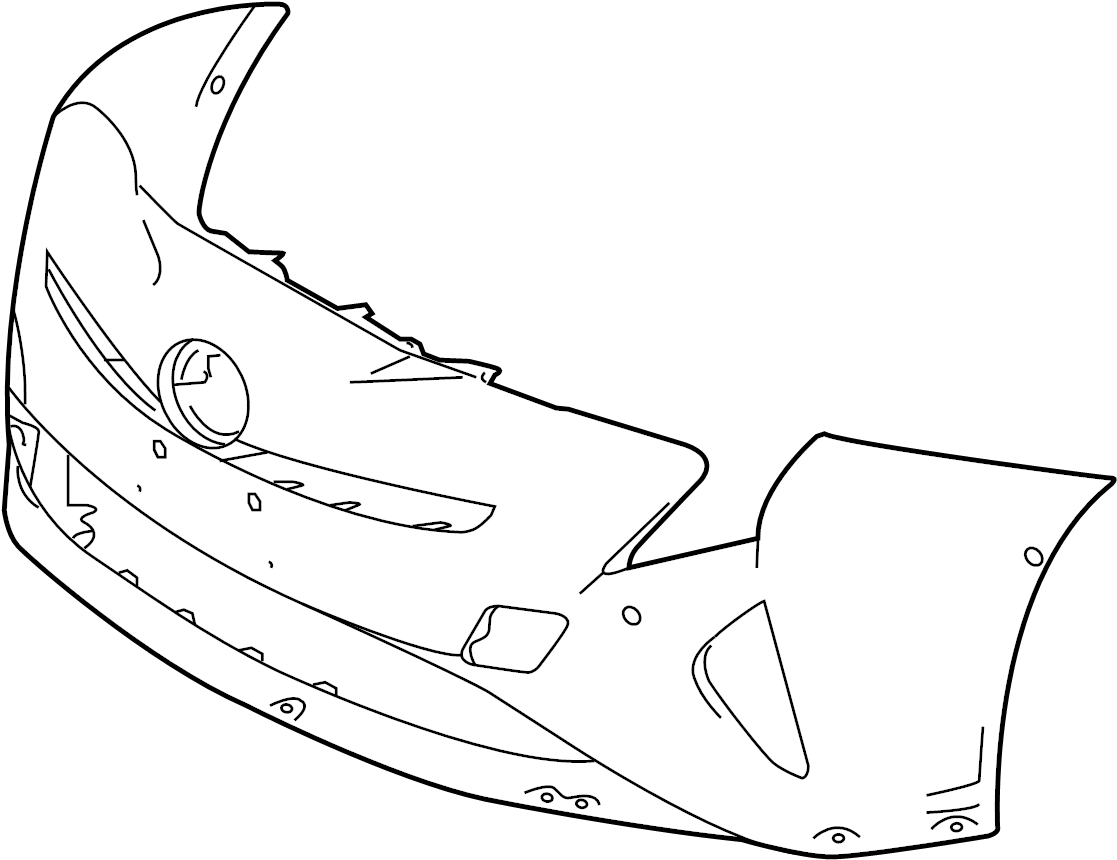 View 5211947964 Bumper Cover (Front, Upper) Full-Sized Product Image