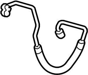 View 8870347080 A/C Refrigerant Discharge Hose Full-Sized Product Image