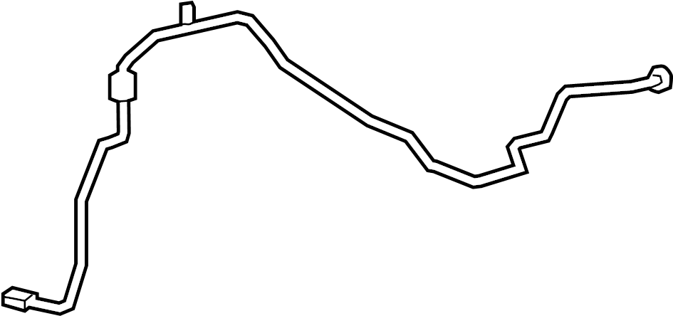 View 8870547030 A/C Pipe Full-Sized Product Image
