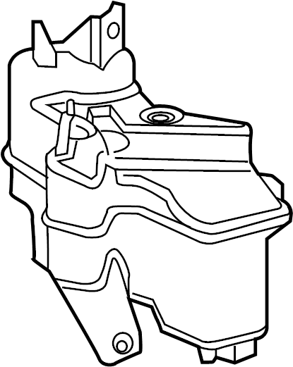 View 8531547160 Washer Fluid Reservoir Full-Sized Product Image