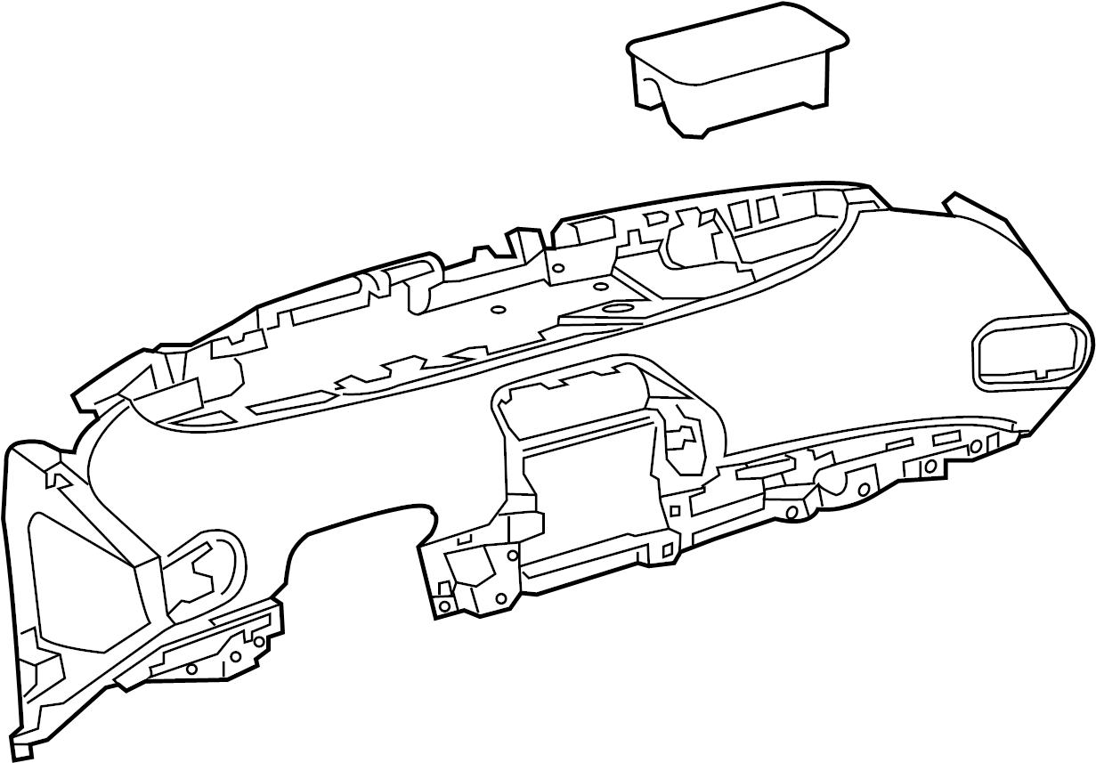 View 5530247130C1 Dashboard Panel Full-Sized Product Image