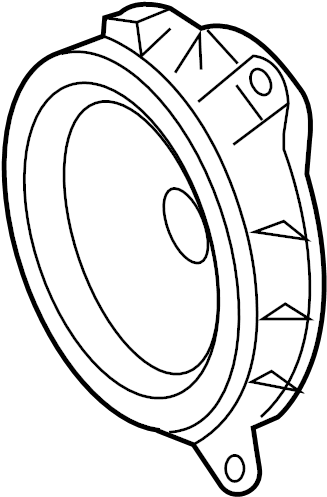 View 861600WX80 Speaker (Front) Full-Sized Product Image