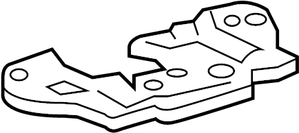 View 8686278010 GPS Navigation System Antenna Bracket Full-Sized Product Image