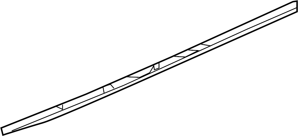 View 7573047040 Door Belt Molding (Rear) Full-Sized Product Image