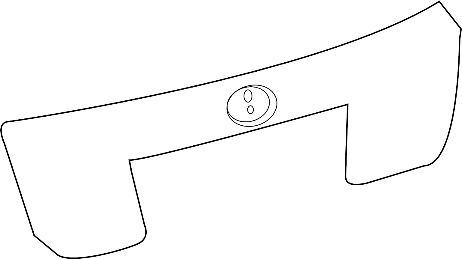 View 7680147110H0 Liftgate Finish Panel Full-Sized Product Image
