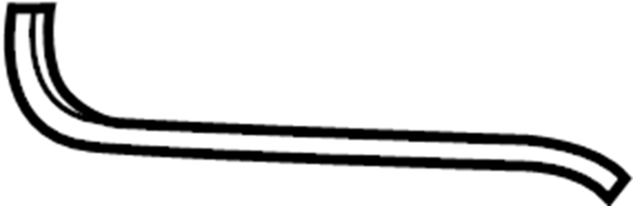 View 7557647010 Liftgate Reveal Molding Full-Sized Product Image