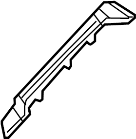 View 5257547050 Bumper Guide (Rear, Upper, Lower) Full-Sized Product Image