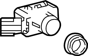 View 8934148040D1 Parking Aid Sensor Full-Sized Product Image