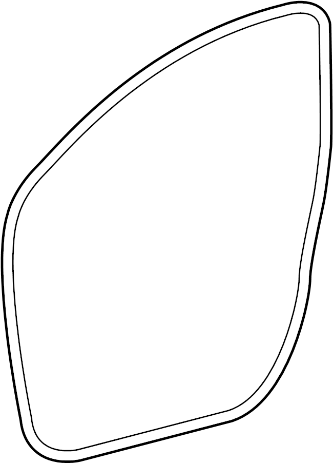 View 6231147050 Door Seal (Front, Lower) Full-Sized Product Image